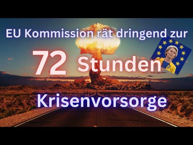 EU-Bericht warnt: Dringend Vorräte für 72 Stunden sichern! #prepping #krisenvorsorge #Blackout #ww3