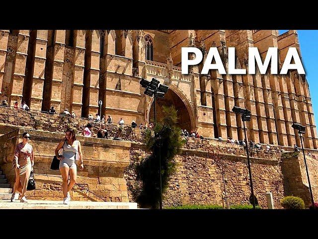  PALMA | One of the MOST BEAUTIFUL cities from EUROPE | Mallorca island  Spain 2024 4K