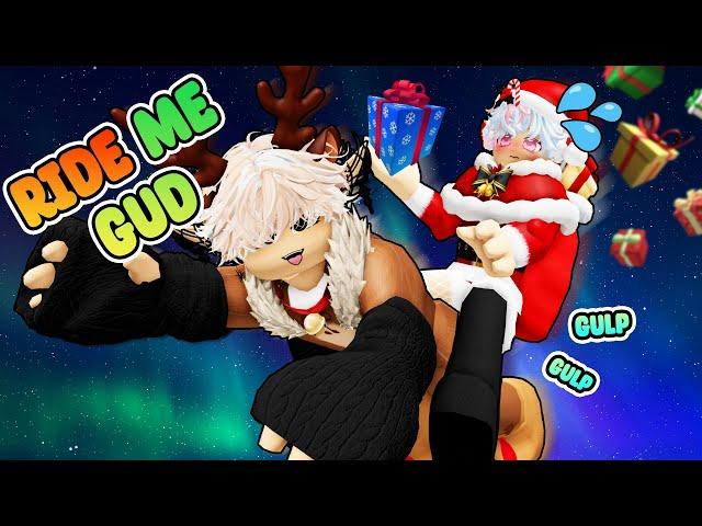 Reacting to Roblox Story | Roblox gay story ️‍ | A RIDE TO HIS HUGE NORTH POLE!