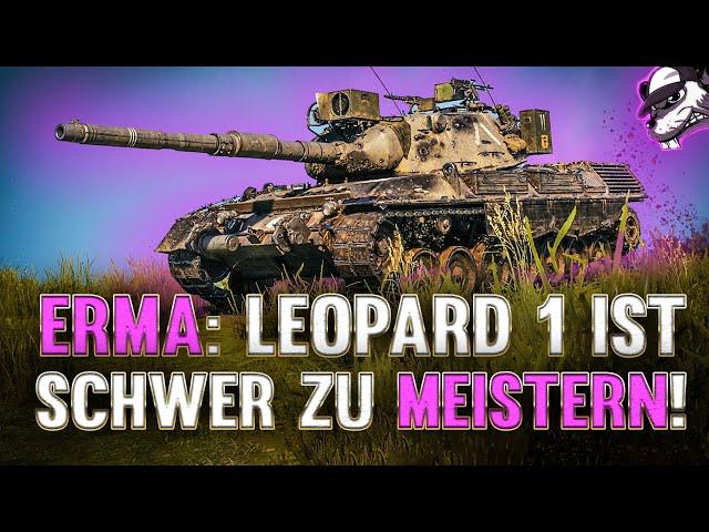 ERMA: Leopard 1 ist schwer zu meistern!  [World of Tanks - Gameplay - Deutsch]