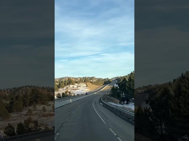Myers MT I-94 Montana with real truck horn