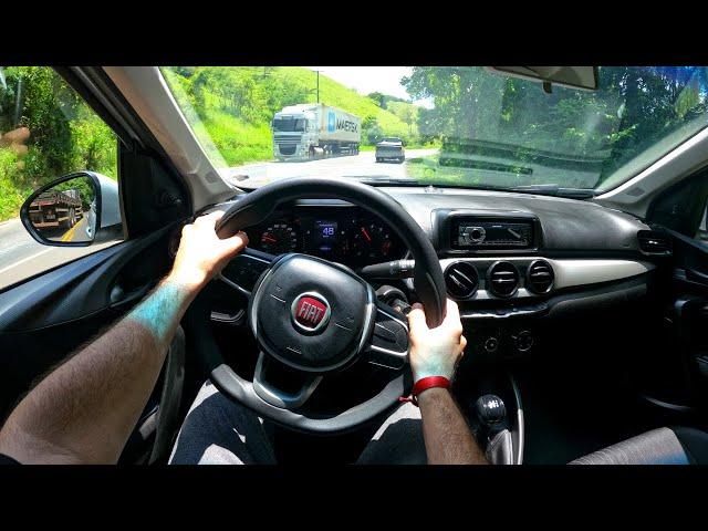 Fiat Argo Drive (1.0) 2019 / POV Test Drive 4K (No narration)