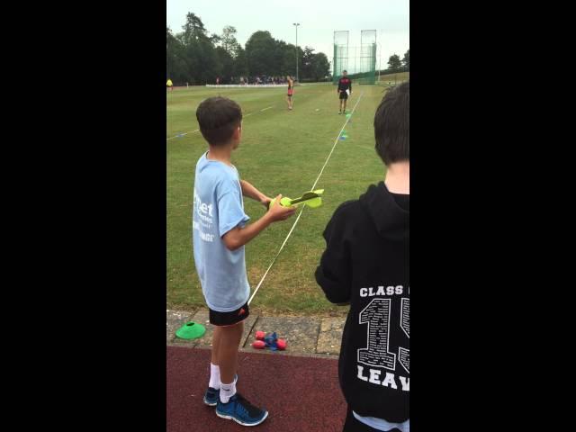 Louis: Quad Kids Athletics: Vortex Howler Throw 02/07/15