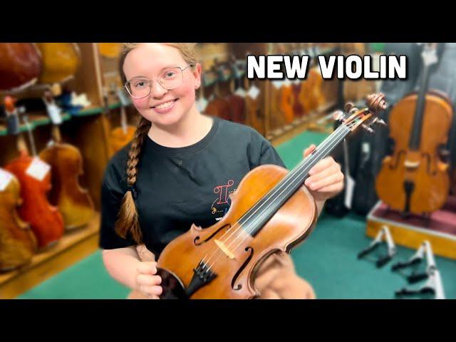 Finding a new violin - Vlog - Holly May Violin