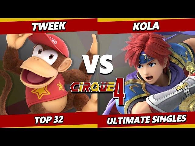 Cirque 4 - Tweek (Diddy Kong) Vs. Kola (Roy) Smash Ultimate - SSBU