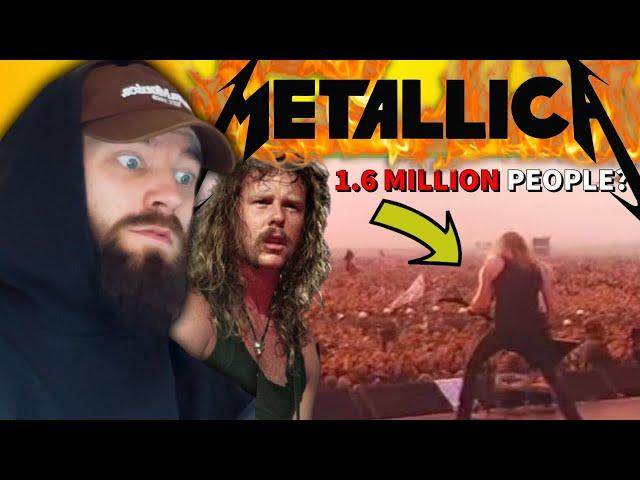 “WHAT IS THIS?!” FIRST TIME Seeing Metallica LIVE! (REACTION)