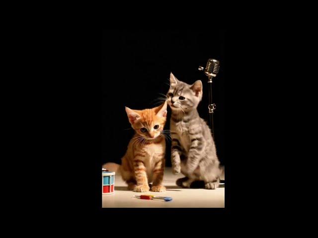 Ai Creative@ cat dolls #ai #creative #shortvideo #cat #animals#shortvideo