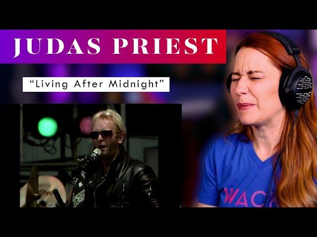 Returning to Rob Halford at Live Aid! Judas Priest Vocal ANALYSIS of "Living After Midnight".