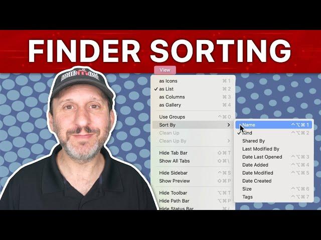 How To Sort Files in the Finder on a Mac