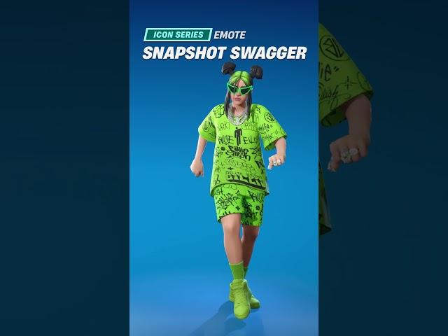 Fortnite NEW Snapshot Swagger Emote #shorts