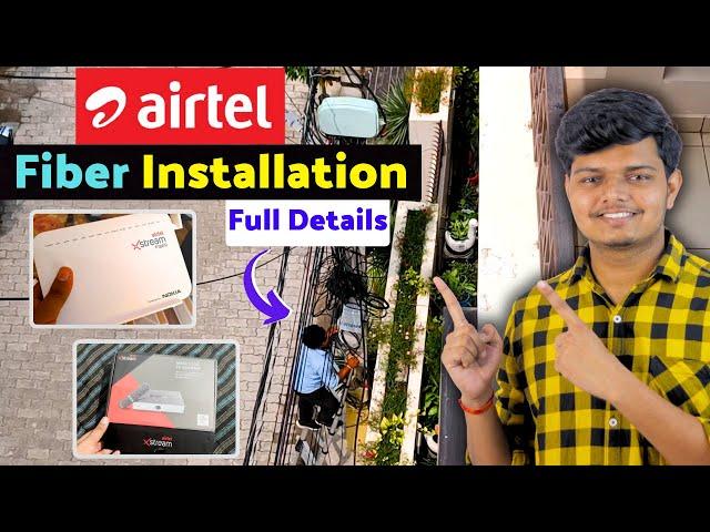 Airtel Xstream Fiber Installation - FREE Router, Installation Charges, Plans 499 Full Details