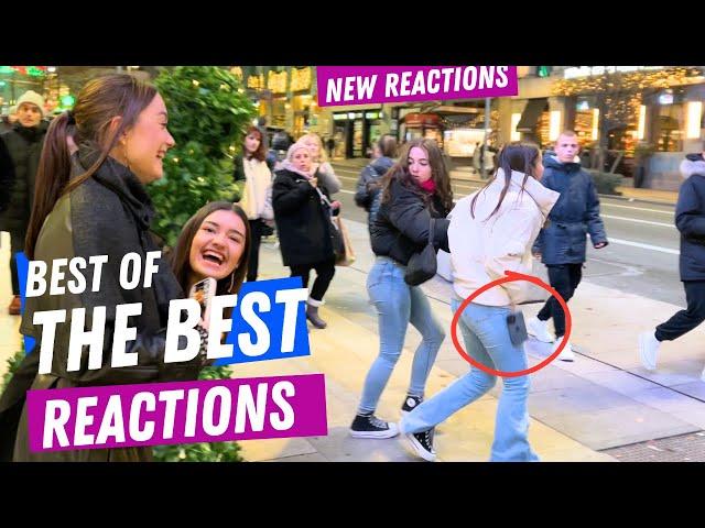 Happy New Year   Incredible New Reactions In Madrid by the Bushwoman Prank