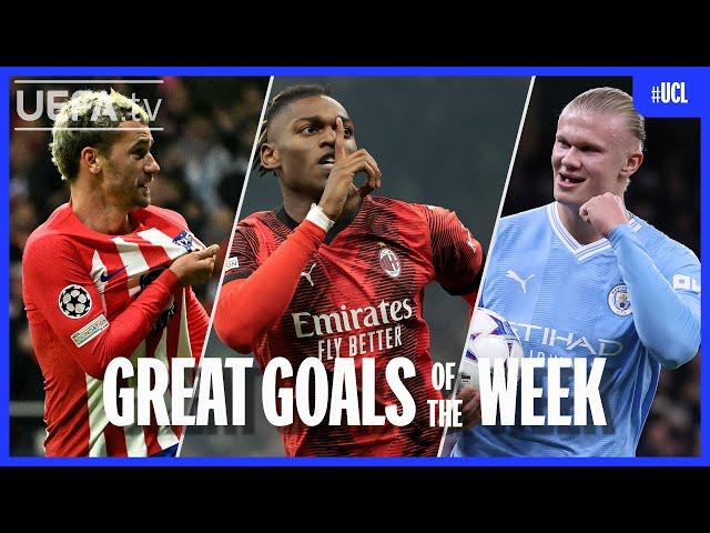 #UCL Great Goals Matchday 4 | Griezmann, Leão, Haaland...