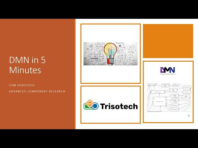 Decision Model Notation (DMN) in 5 Minutes
