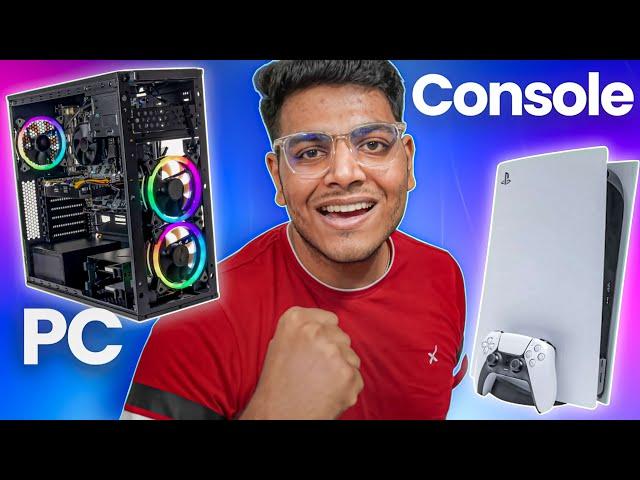 Gaming PC Vs Consoles | Which Is Better For Gaming In INDIA In 2023? *GALTI MAT KARNA*