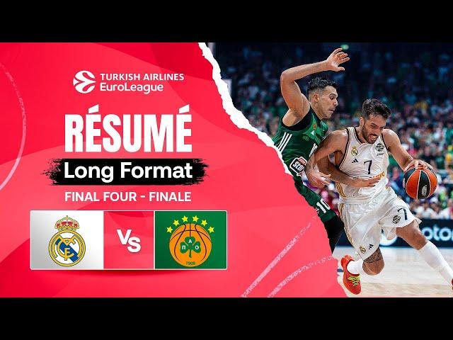 UNE FINALE DE LÉGENDE À BERLIN  Real Madrid vs Panathinaïkos - Résumé - Final Four Finale