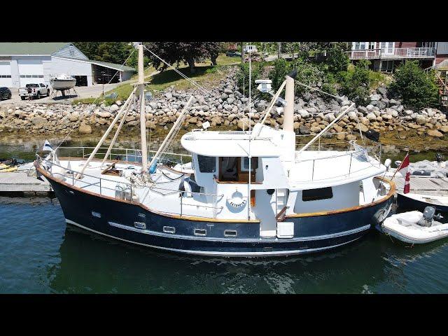 TRAWLER LOVE! EXPLORE THIS WALK THROUGH VIDEO OF THIS SPACIOUS SEATON 42 TRAWLER!