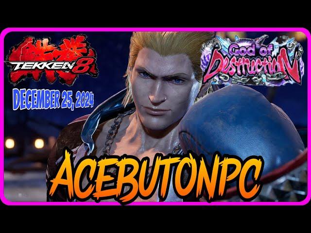 Tekken 8 ▰ (AceButonPC) STEVE FOX - God Of Destruction - Ranked Matches DECEMBER 25, 2024