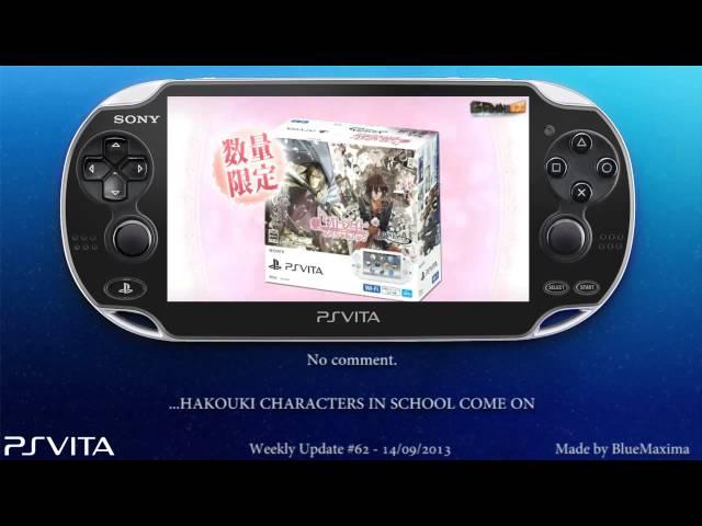 PS Vita Weekly Update #62 - 14/09/2013 (Sony Computer Entertainment Japan Asia Conference)