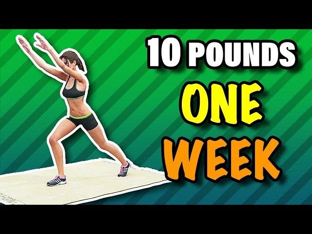 Lose 10 Pounds In One Week - 7 Day Weight Loss Challenge