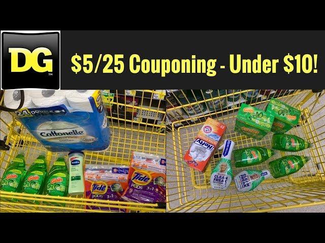 Dollar General $5/25 Couponing | 2  Household Transactions!