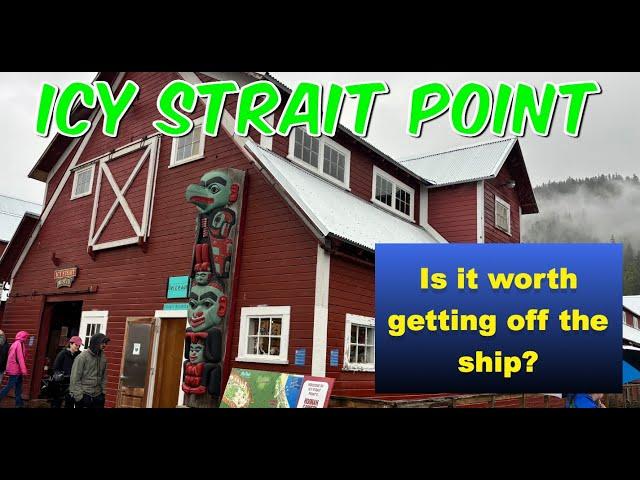 Exploring Icy Strait Point: Is It Worth Getting Off the Ship? Royal Princess Alaska Cruise July 2024