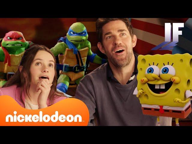 SpongeBob, TMNT + Optimus Prime Audition for Brand New Movie IF | #IFMovie | Nickelodeon UK