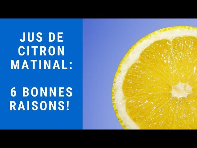 Boire chaque matin un jus de citron pressé dans un verre d'eau tiède: des vertus santé en pagaille!