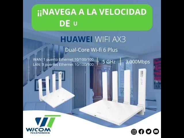 HUAWEI WIFI AX3