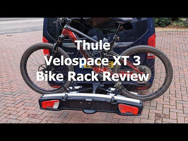 Thule Velospace XT 3 Review - Great Tilting Bike Rack for Cars and Campervans