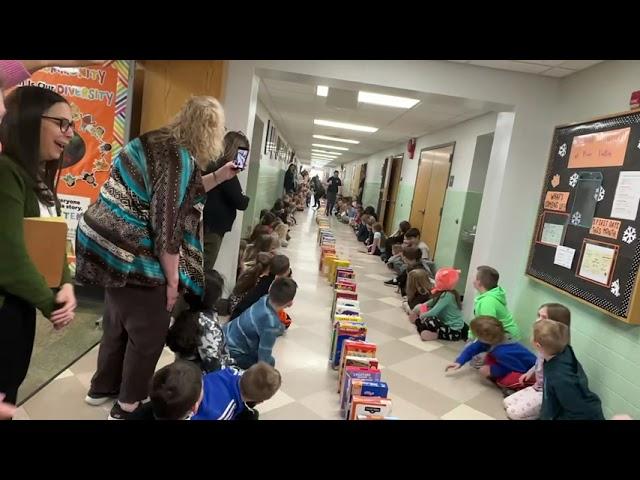 Penn Valley Elementary School's Cereal Box Dominos