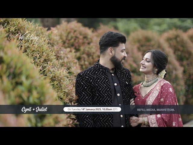 CYRIL & JULIET | WEDDING | 14th JAN 2025 | REFILL MEDIA  @KAHALAMTV  #3551