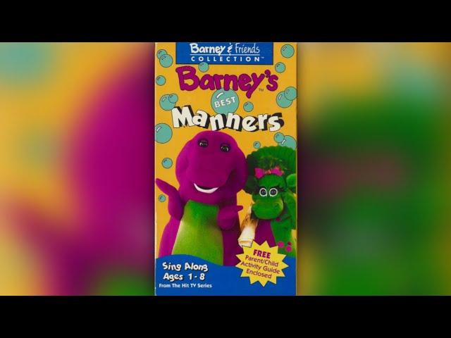 Barney's Best Manners [1992] - 1993 VHS Release