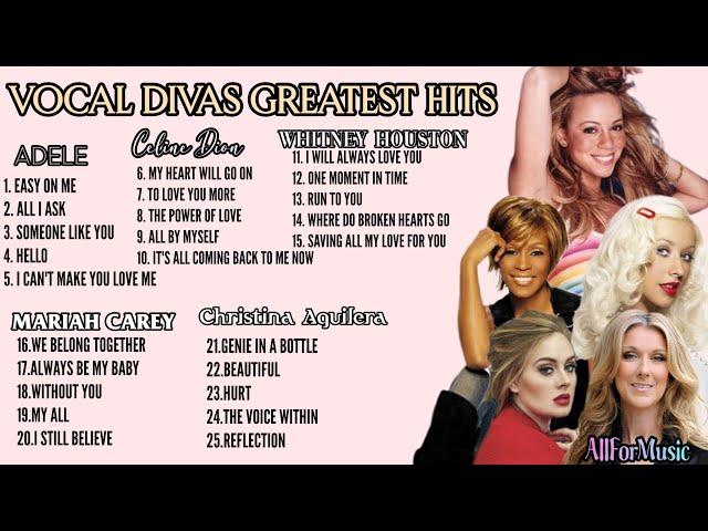 Adele, Celine Dion, Whitney Houston, Mariah Carey and Christina Aguilera / _Greatest Hits 2022_