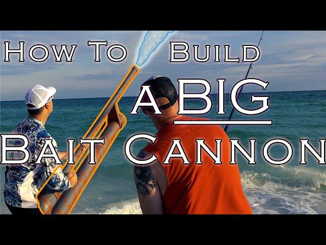 Go BIG! How to Build a BAIT CANNON for Surf Fishing! Get MORE DISTANCE for a Bait Cannon!