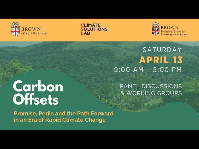 Carbon Offsets Panel: “Nature-based” Carbon Offsets