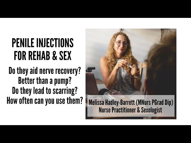 Penile Injections Expert | FAQS | How to inject without pain or scarring | Melissa Hadley Barrett