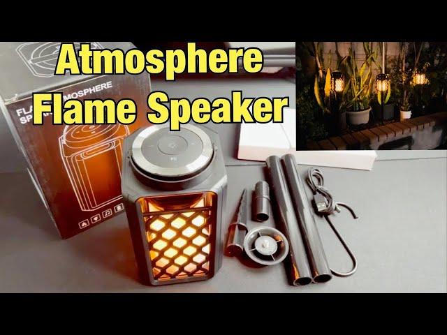 Atmosphere Flame Speaker (Bluetooth) Review & How to