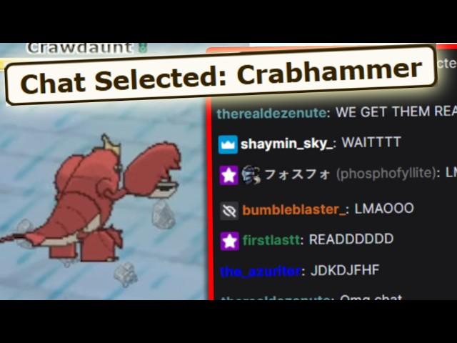 Twitch Plays Pokemon Showdown