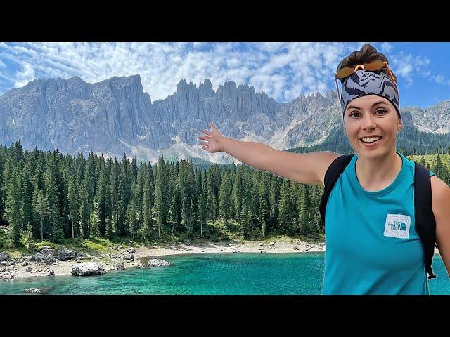 Traumtour! Vom Rosengarten zum Latemar in Südtirol: Dolomiten Höhenwanderung