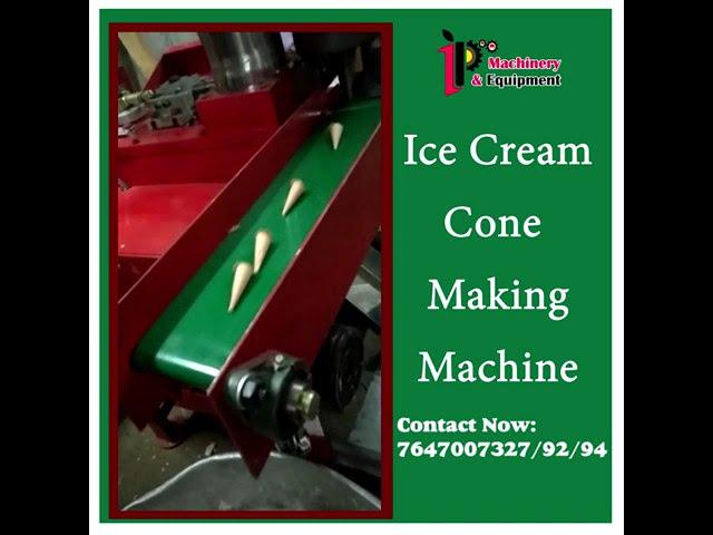 Purchase Ice Cream Cone Making Making Machine, Best Business Technique, Business in low Price