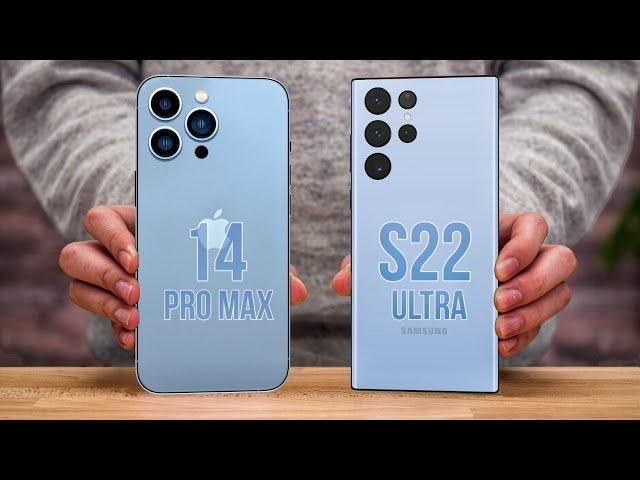 iPhone 14 Pro Max vs Samsung S22 Ultra