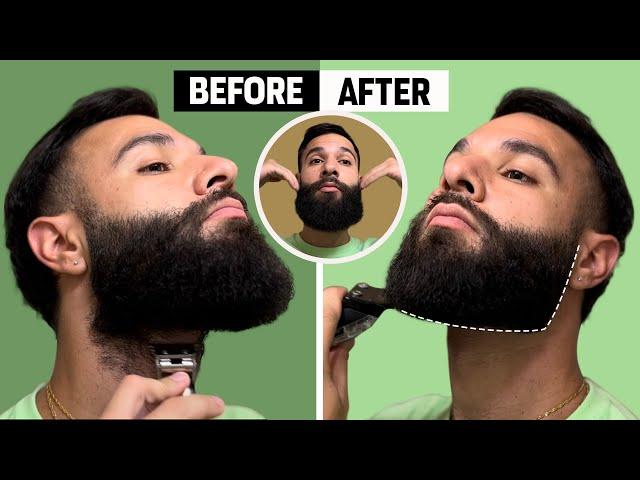 HOW TO PROPERLY TRIM YOUR BEARD - SHOW YOUR BARBER THIS!!!