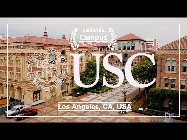 USA- University of Southern California | USC Campus Tour | Los Angeles, California | 4K Drone