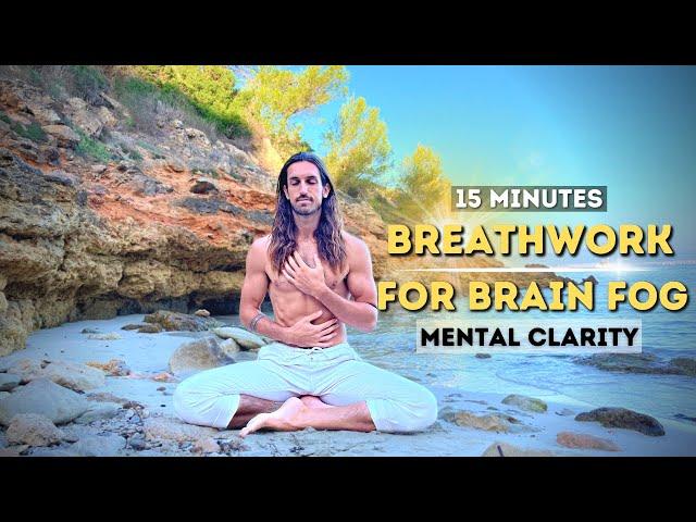 15 Min Guided Breathwork For Brain Fog & Mental Clarity I 3 Rounds