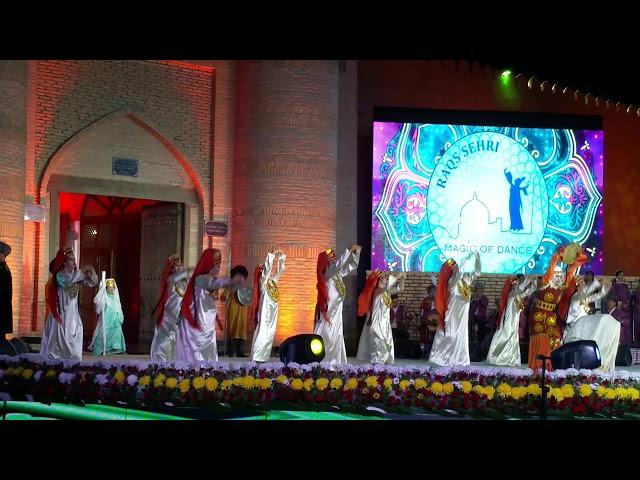 Shamanic dance, Raqs Sehri International Dance festival, Khiva, Ichan-Kala, September 2019