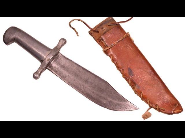 RARE!! MARINE RAIDER BOWIE /  “GUNG HO” KNIFE / WW2