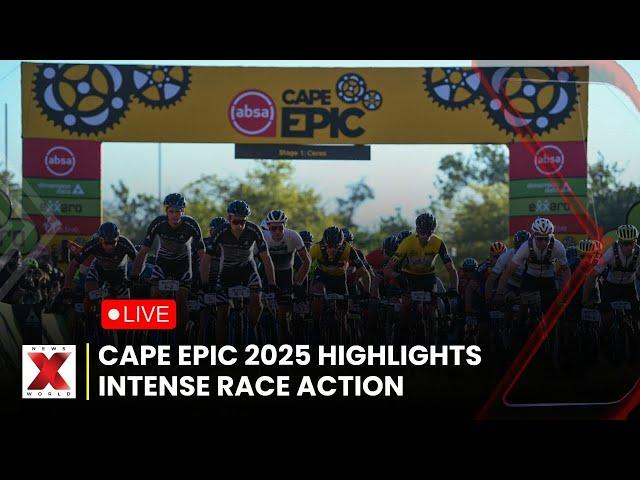 LIVE | Cape Epic 2025 | Schurter & Colombo Maintain Lead Final Stage | News X World