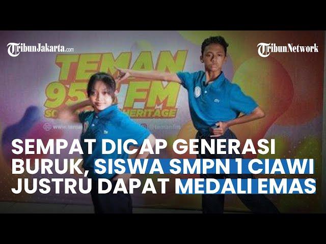 Sempat Dicap Generasi Buruk, Siswa SMPN 1 Ciawi Justru Dapat Medali Emas