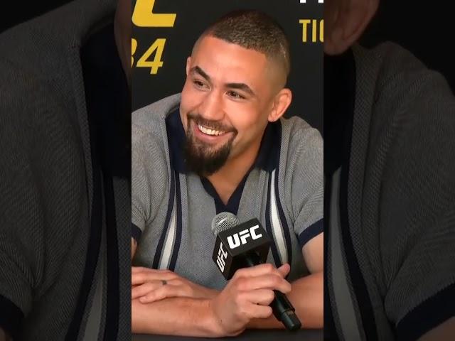 Robert Whittaker on Alex Pereira - "Who let this guy in?" 